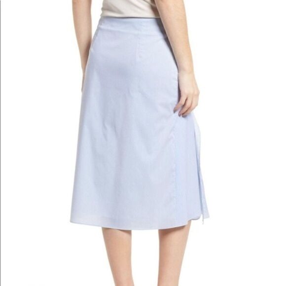 Trouvé Mixed Stripe Poplin A-Line Skirt size S - Picture 2 of 5